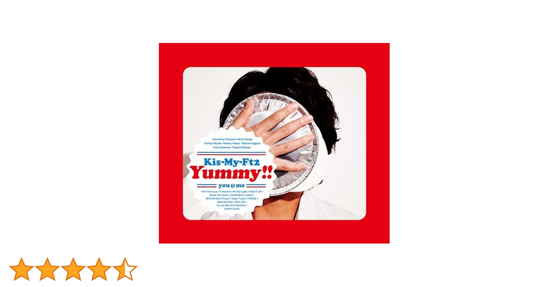 新品☆Kis-My-Ft2／Yummy!!（初回盤A+B）＋You&amp;Me 楽天市場】【特典:フォトアルバム付】Kis-My-Ft2 Yummy!! (初回